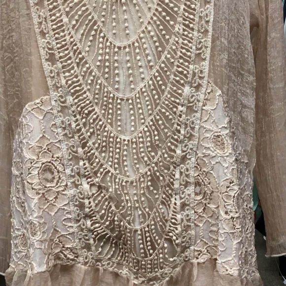 Simply Couture  blush/pink tunic - Picture 2 of 5